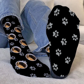 Personalized Pet Face Socks