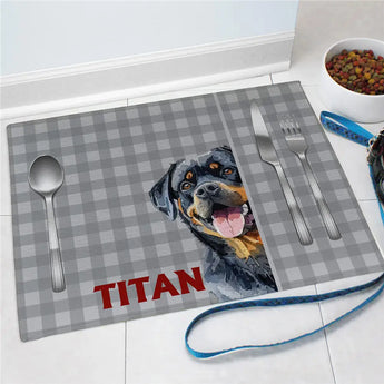 Personalized Dog Breed Placemat