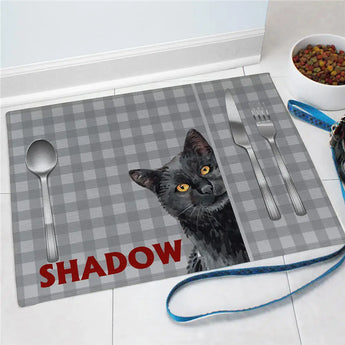 Personalized Cat Placemat