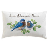 Personalized One Blessed Mom Pillow