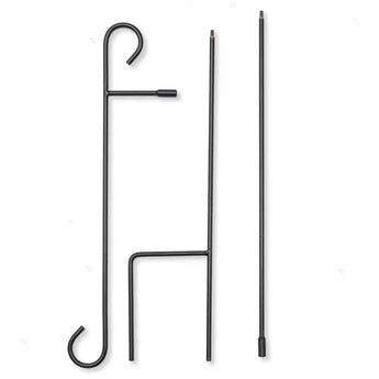 Coated metal flag Stake