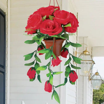 Red Cascading Roses